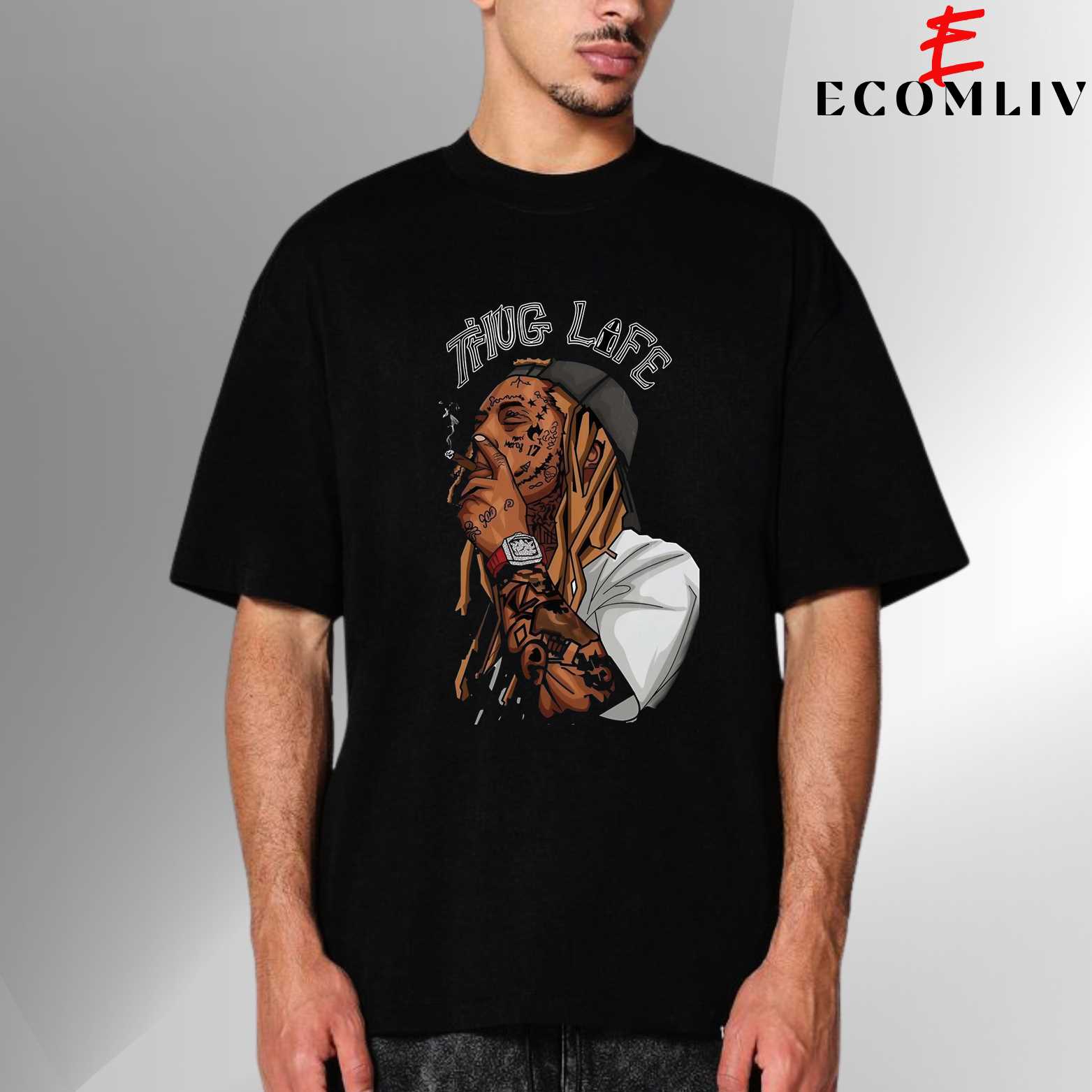 Wayne Mugshot Tee, Rapper T-Shirt, Unisex T-Shirt